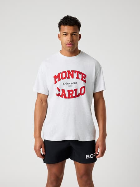 Björn Borg Borg Gym Oversized T-shirt Grijs, M
