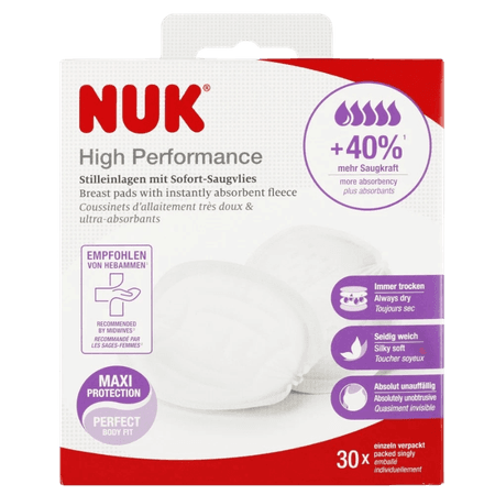 NUK High Performance Breast Pads – 30 stuks
