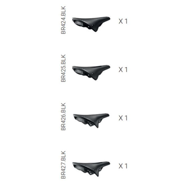 BROOKS Cambium kit 1 (4 test saddles)