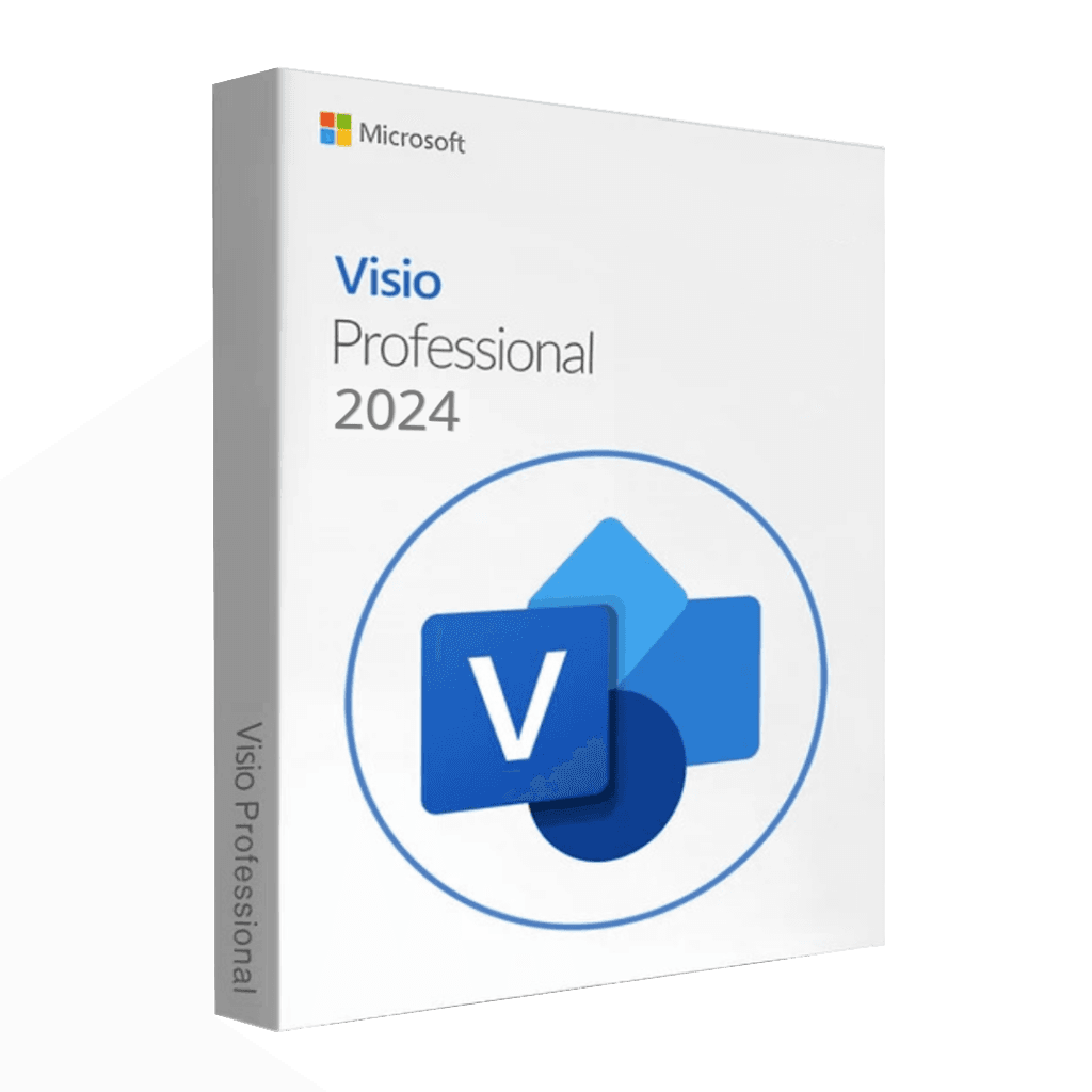 Visio Professional 2024 - 1 Apparaat - Microsoft gebonden - Bind - CD Key Levenslang
