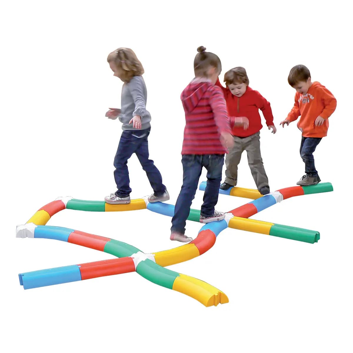 Gebogen evenwichtsbalk (éénheid) kind Sporti