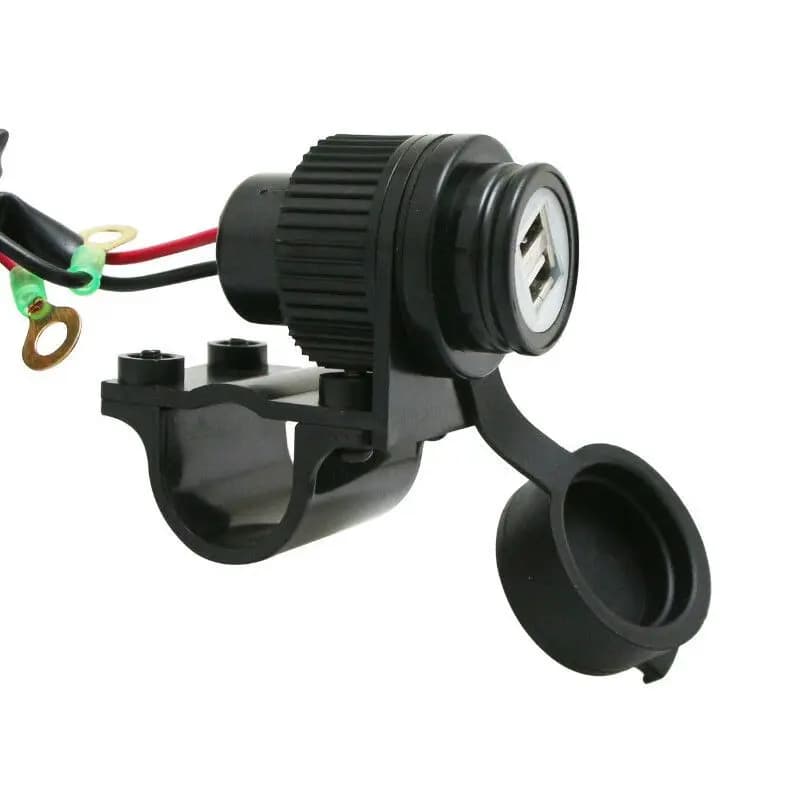 Dubbele usb oplader + stuurhouder Avoc