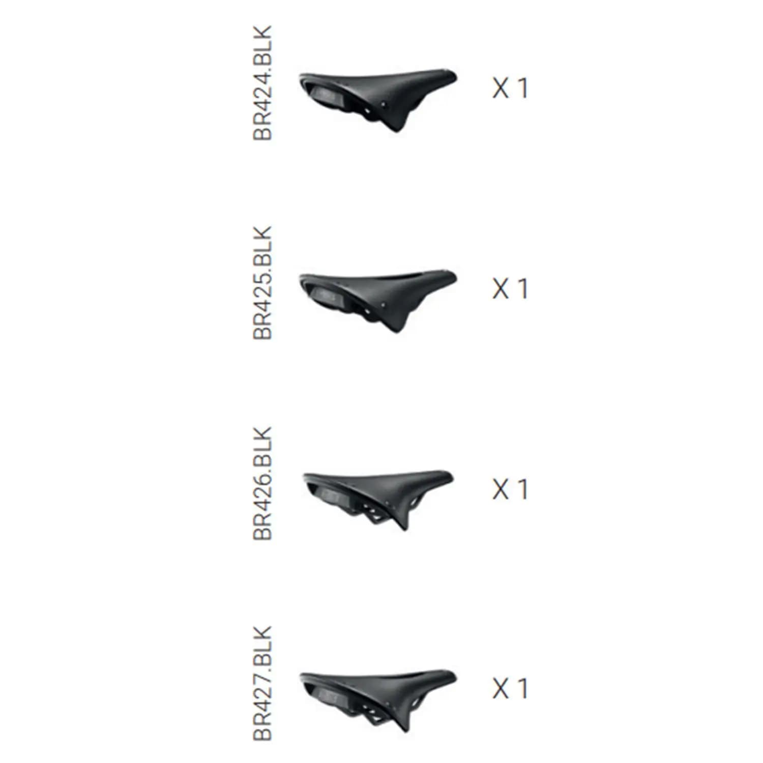Zadel Brooks England Cambium 1 (x4)