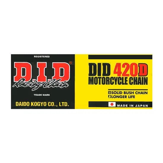 Motorfiets ketting D.I.D 142 maillons RJ 420D(B&B)
