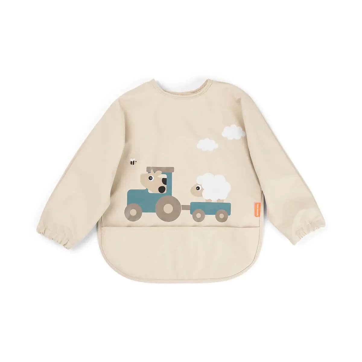 Schort met mouwen en zak baby Done by Deer Tiny farm