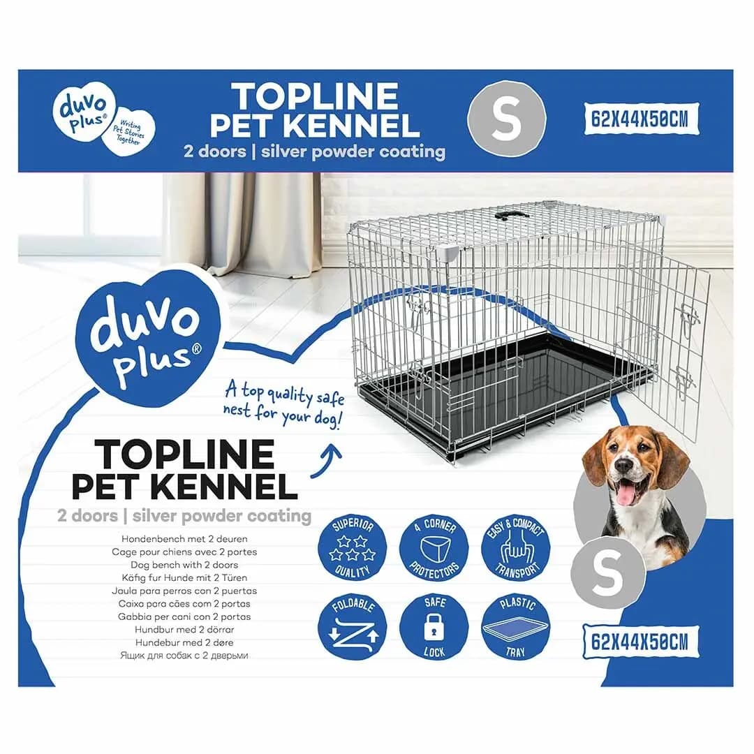 Vouwbare hondenkennel van ijzer Duvoplus Topline