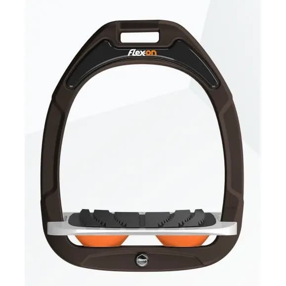 Ingeloten Steigergrepen Bruin/Grijs/Oranje Flex-On Green Composite