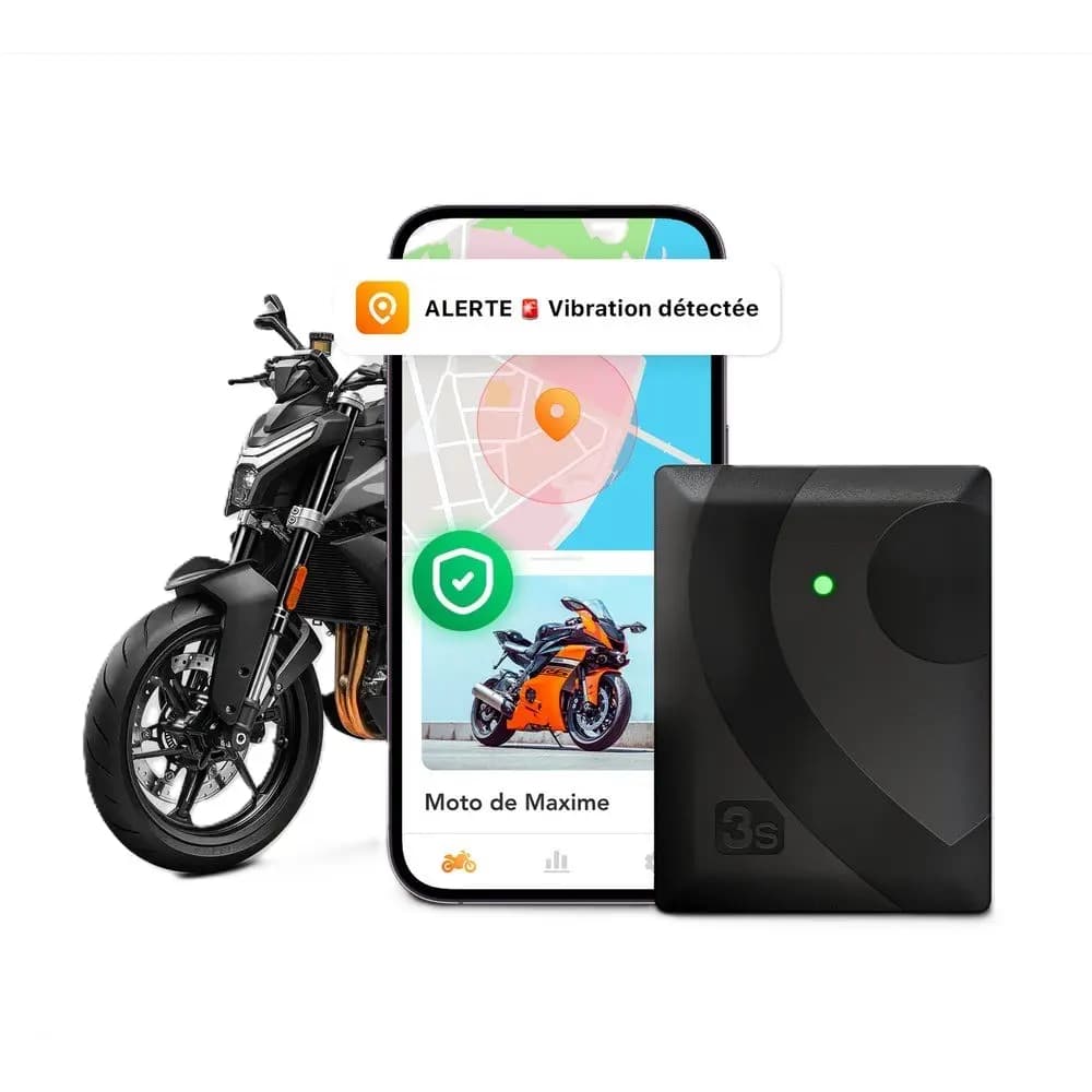 GPS-tracker GeoRide 3Ss Alarme Moto Intelligente