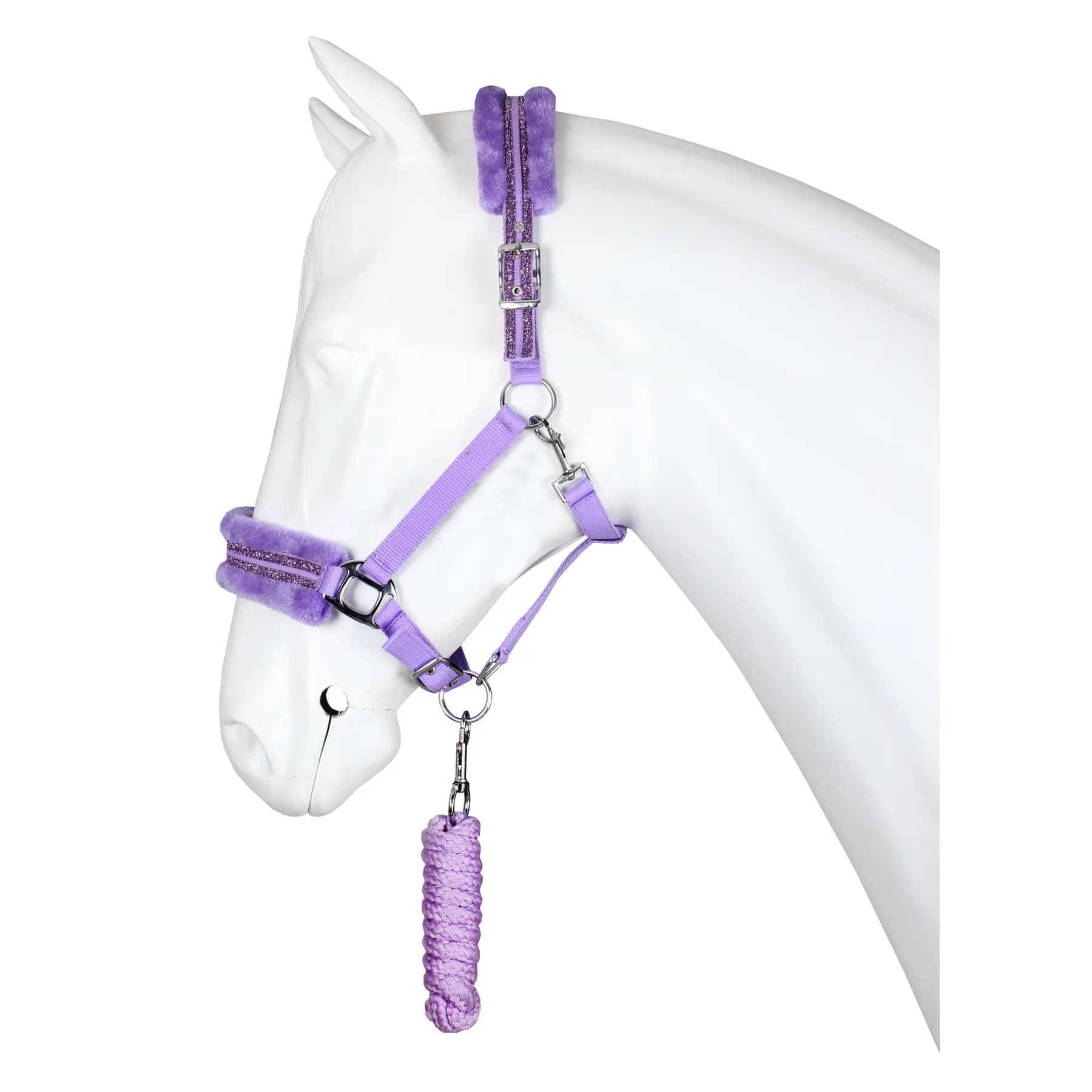 Halsband en longe voor paard HORKA Angel