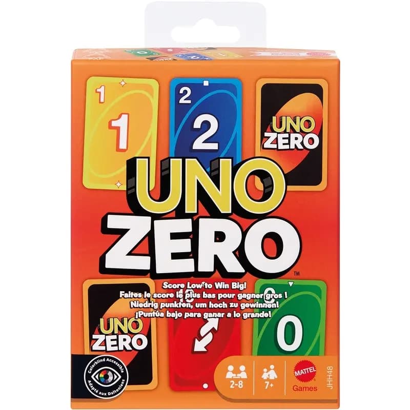 Kaartspellen Mattel Uno Zero
