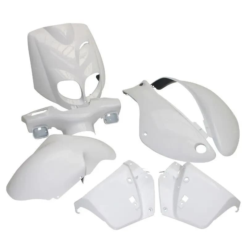 Set van 7 kuipdelen P2R Peugeot 50 TKR, Trekker 2007+