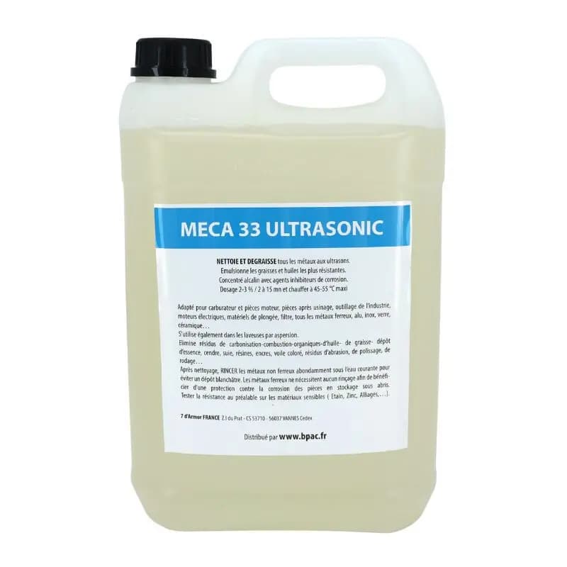 Professionele ultrasone tankreiniger P2R Meca 33