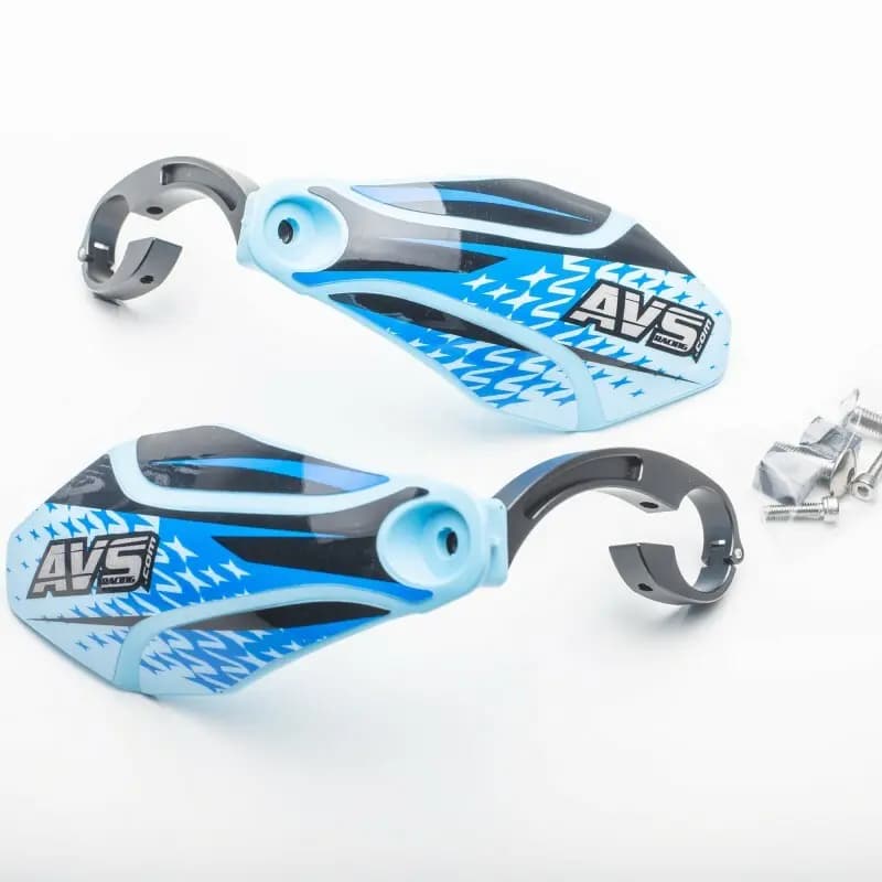 Decoratieset voor handbeschermers met scharnierende aluminium klep AVS