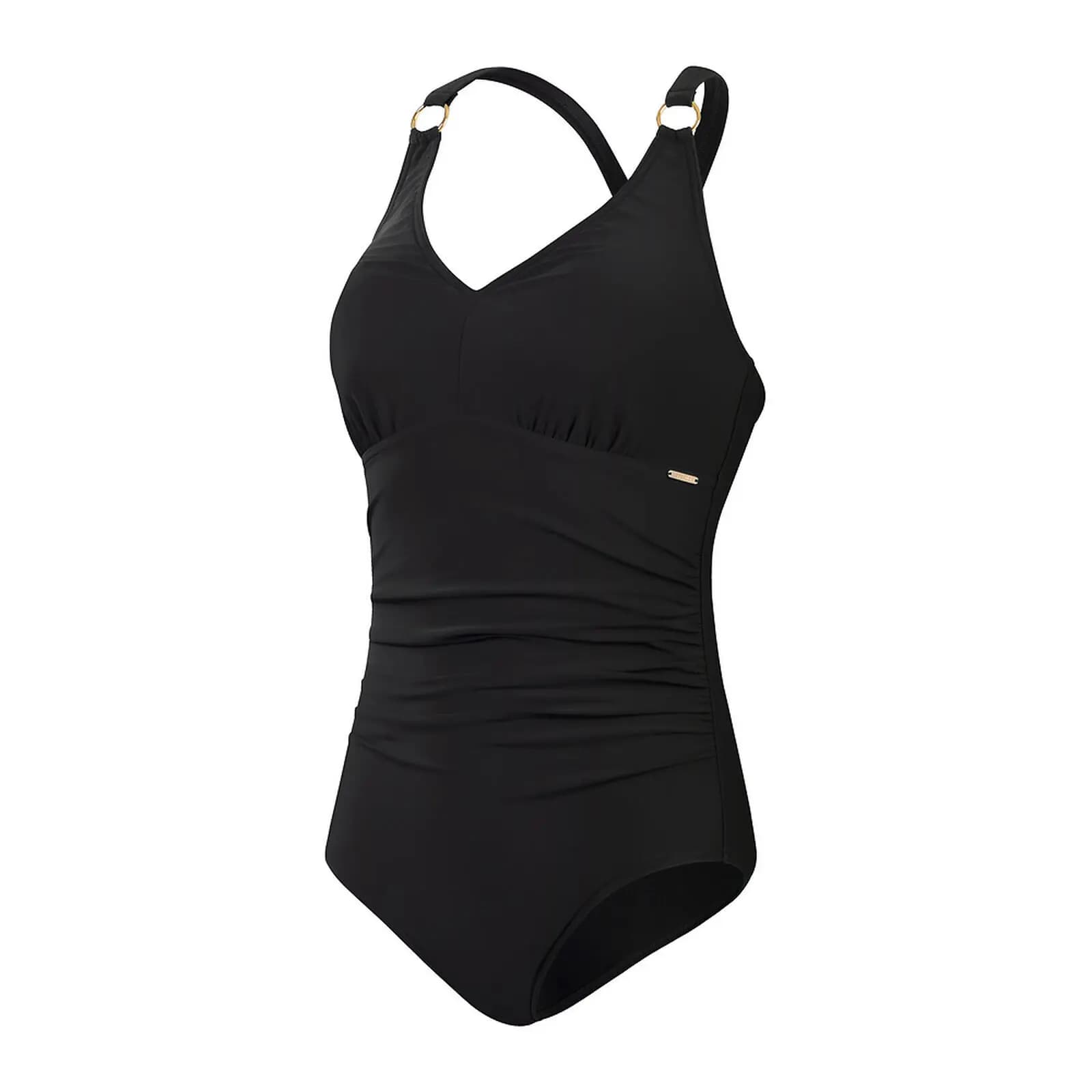 Dames zwempak met 1 stuk v-hals Speedo Eco