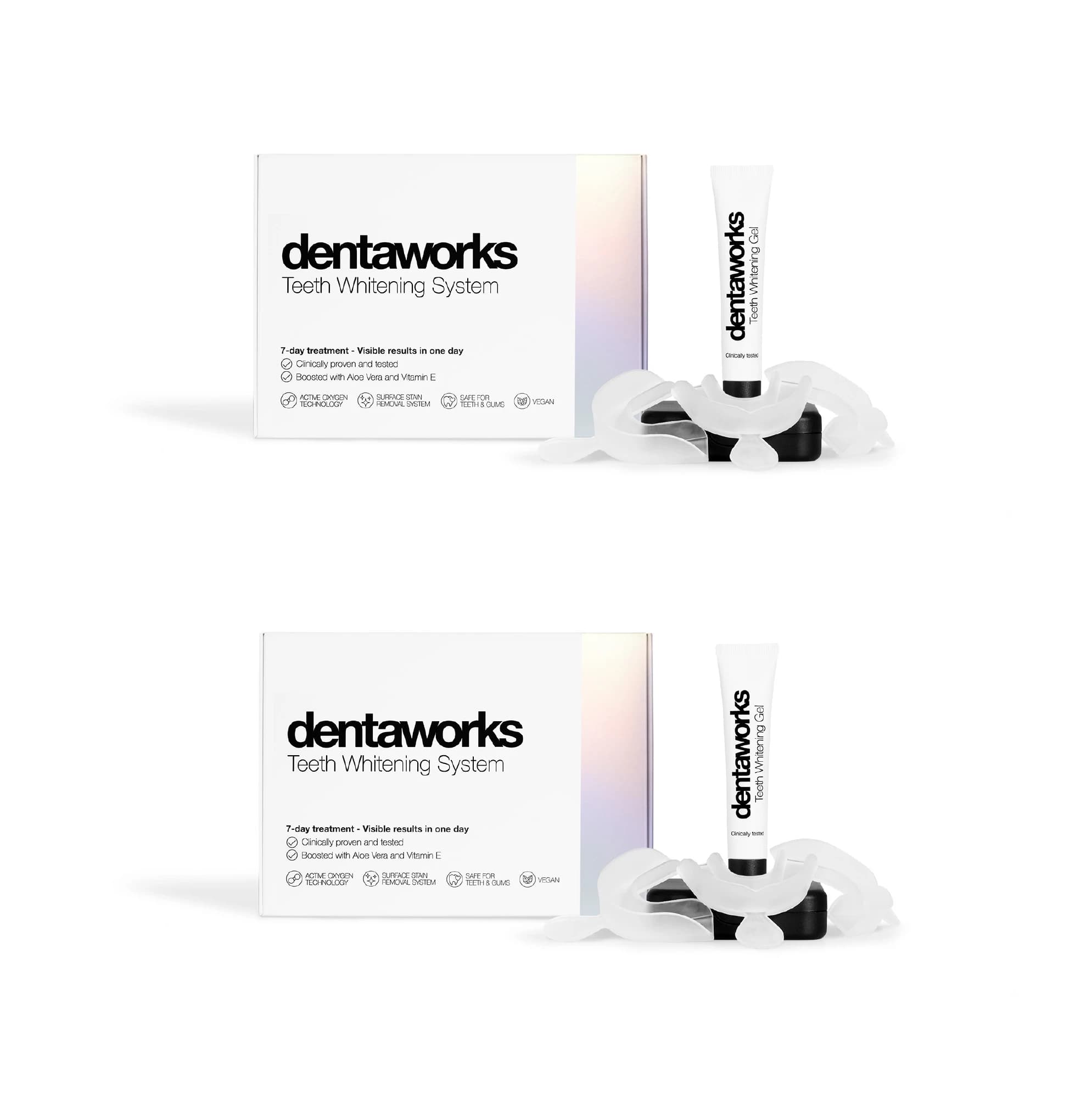 2 x Dentaworks Tandenbleekpakket