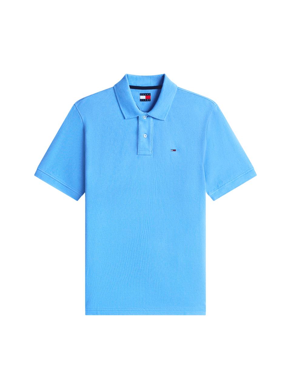 Tommy Jeans T-shirt en Polo Azzurro