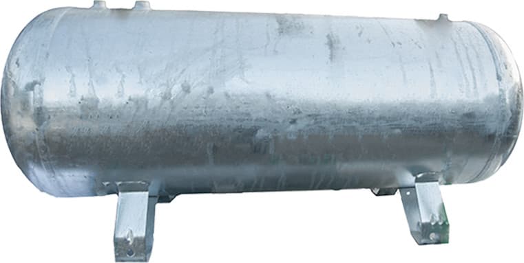 Horizontale tank gegal 270L 11 bar