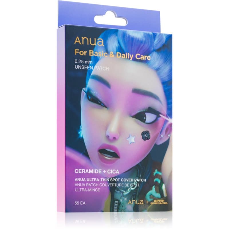 Anua K-Pop Demon Hunters Ultra-Thin Spot Cover Patch pleisters voor de problematische huid 55 st