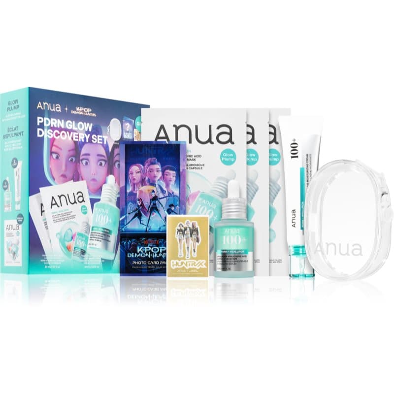 Anua K-Pop Demon Hunters PDRN Discovery Set Gift Set voor Huid Versteviging