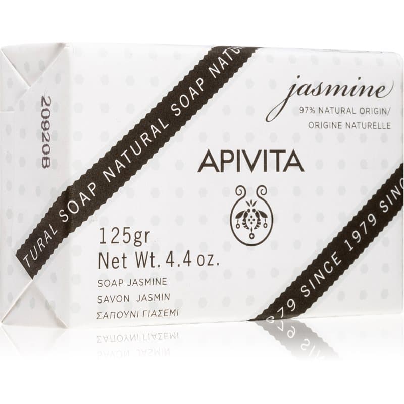 Apivita Natural Soap Jasmine reinigende baardzeep 125 gr