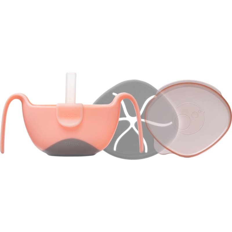 b.box 3 in 1 Bowl & Straw kom met rietje Tutti Fruitti 250 ml