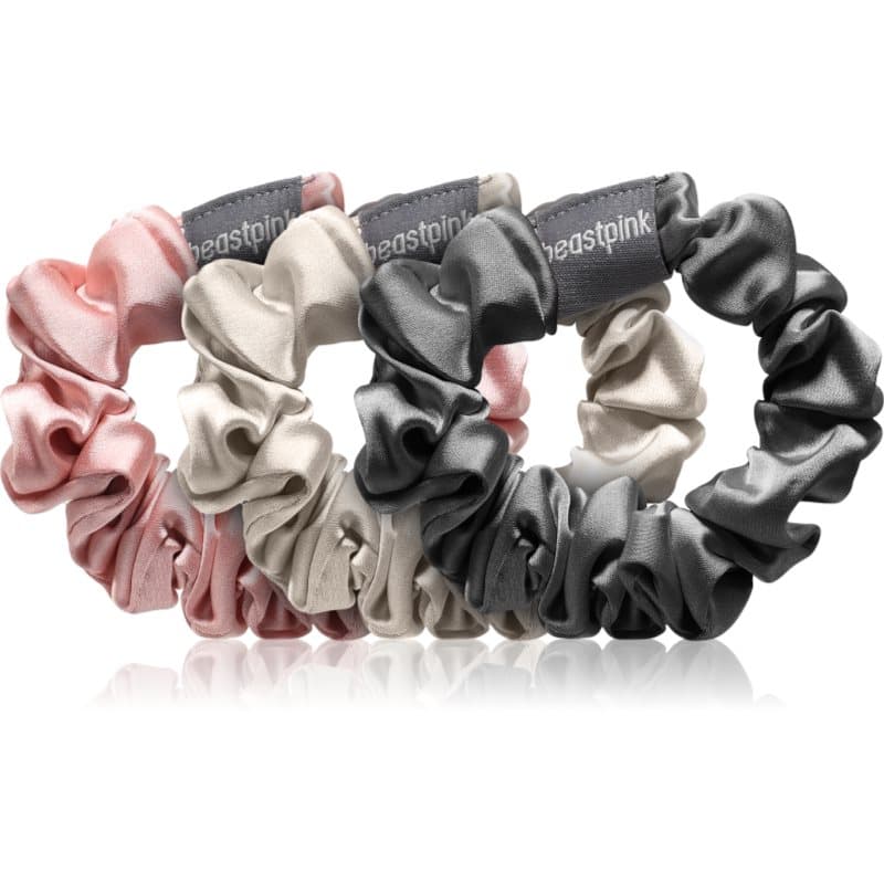 BeastPink Mix Satin Haarelastiekjes