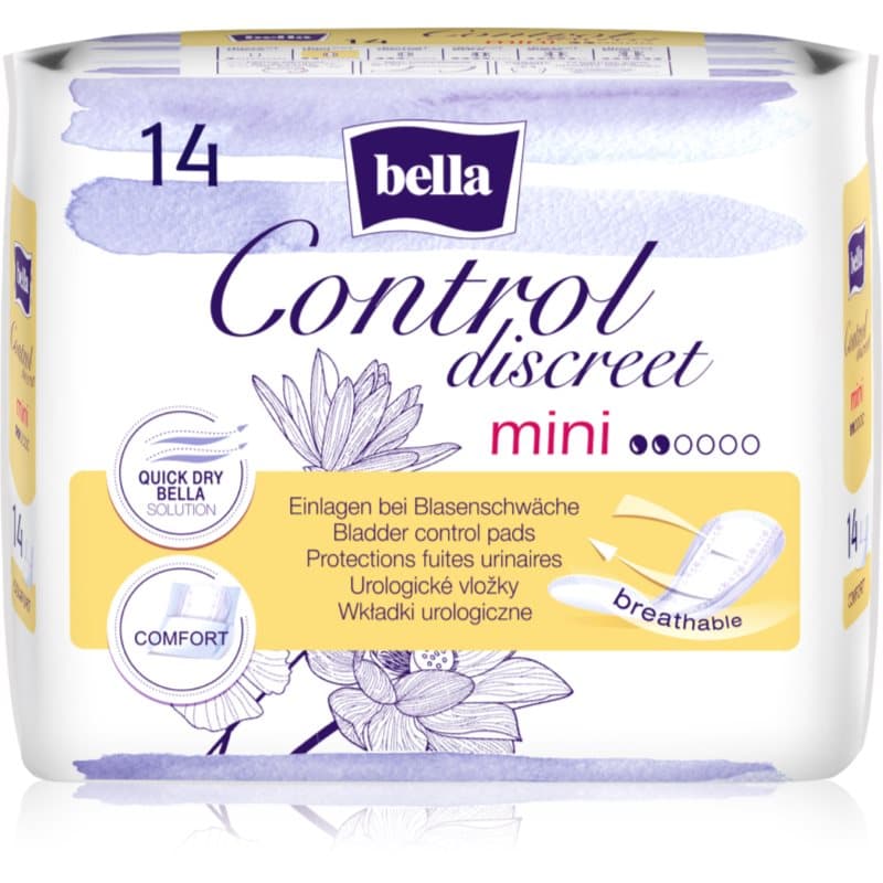 BELLA Control Discreet Mini incontinentieverband 14 st