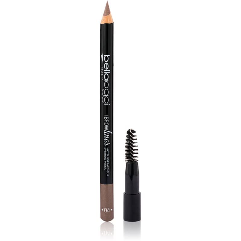 bellaoggi I Brow Liner Wenkbrauwpotlood met Borstel Tint Medium Brown 1,1 g