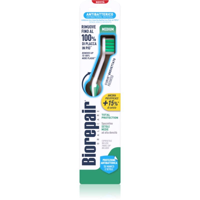 Biorepair Total Medium Tandenborstel Medium 1 st