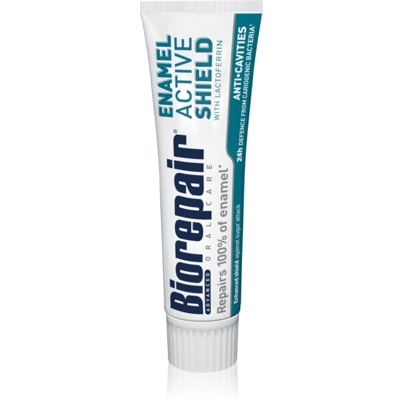 Biorepair Advanced Active Shield Tandpasta tegen Plaque en voor Gezond Tandvlees 75 ml