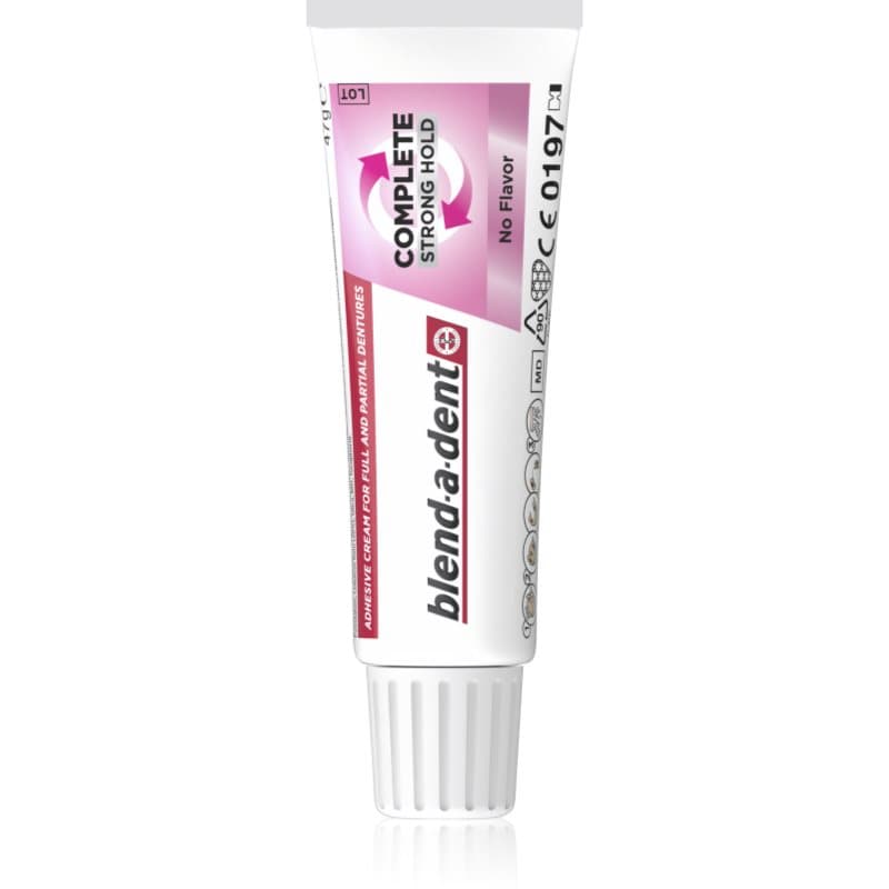 Blend-a-dent Extra Strong Neutral fixatiecrème voor tandprothesen 47g