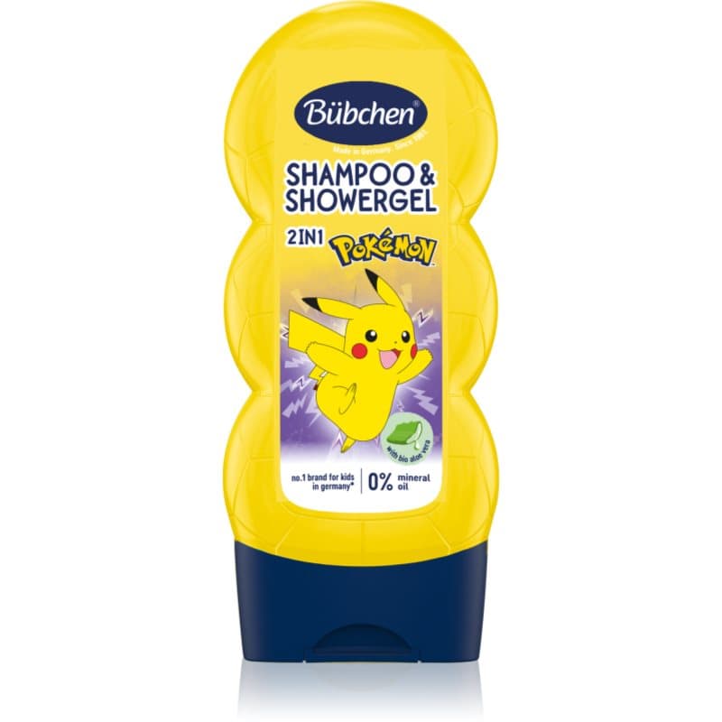 Bübchen Shampoo & Shower Gel Pokémon Shampoo en Douchegel voor Kinderen 230 ml