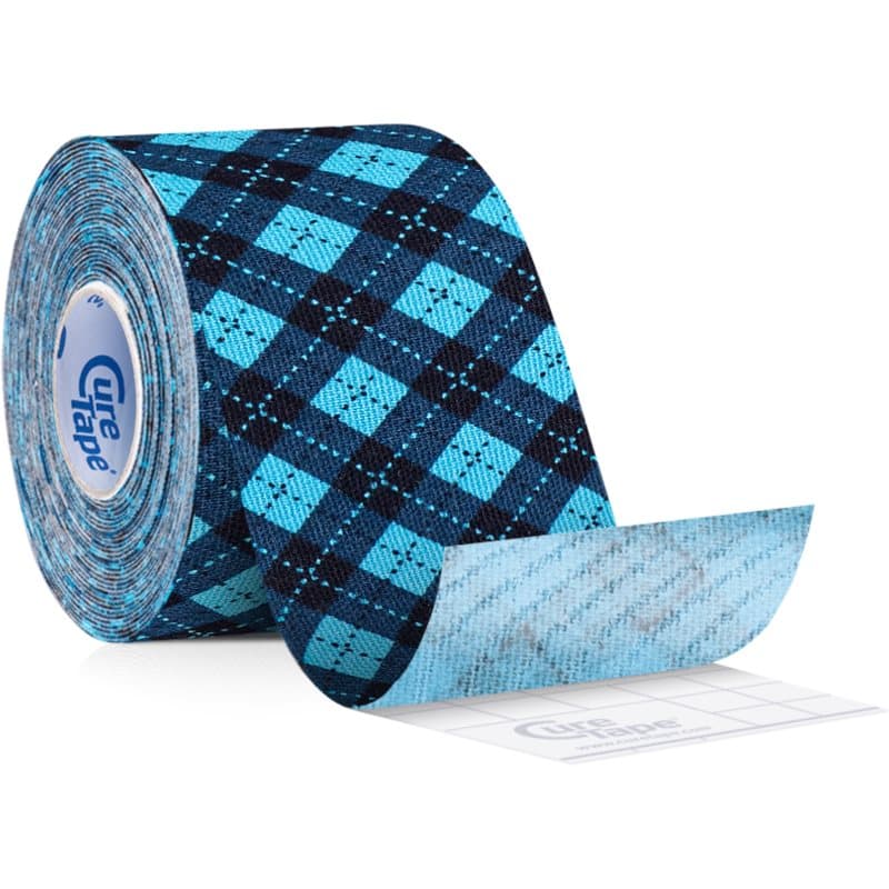 CureTape® Art fixatietape kleur Tartan Blue 5 m