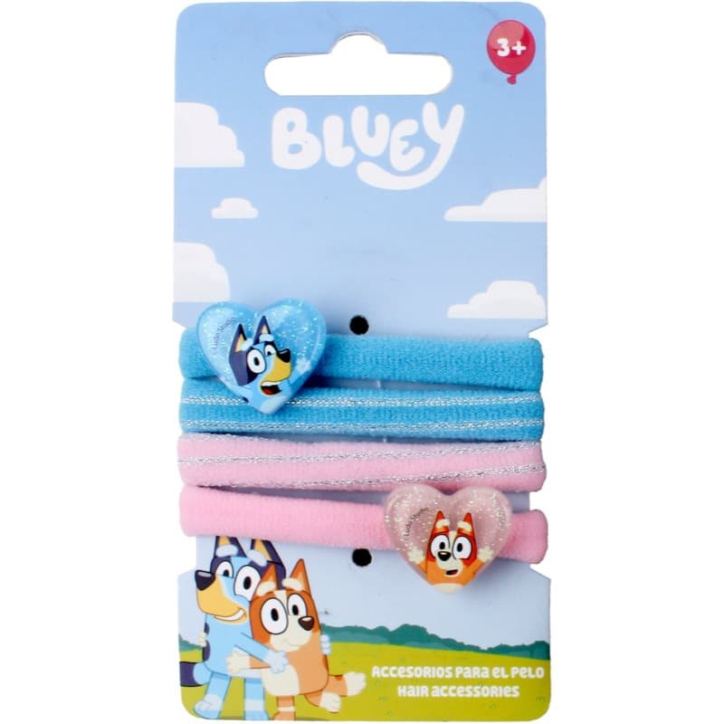 Disney Bluey Hair Accessories Haarelastiekjes voor Kinderen 4 st