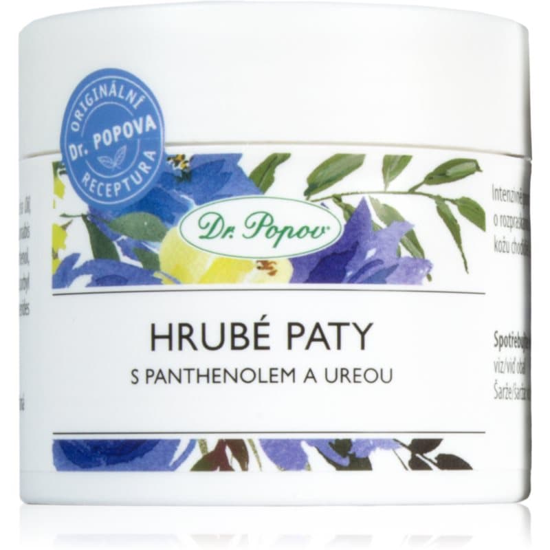 Dr. Popov Cracked heels Intensief Voedende Balsem voor Gebarsten Voeten 50 ml