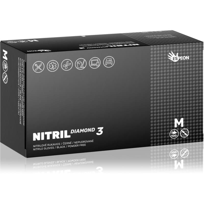 Espeon Diamond3 nitril poedervrije handschoenen maat M 2x50 st