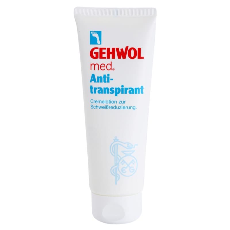 Gehwol MED. Crèmige Antitranspirant voor Vermindering van Zweten voor Benen 125 ml