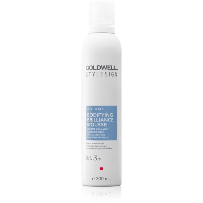 Goldwell StyleSign Bodifying Brilliance Mousse haarversteviger voor volume met gemiddelde fixatie voor een Stralende Glans 300 ml