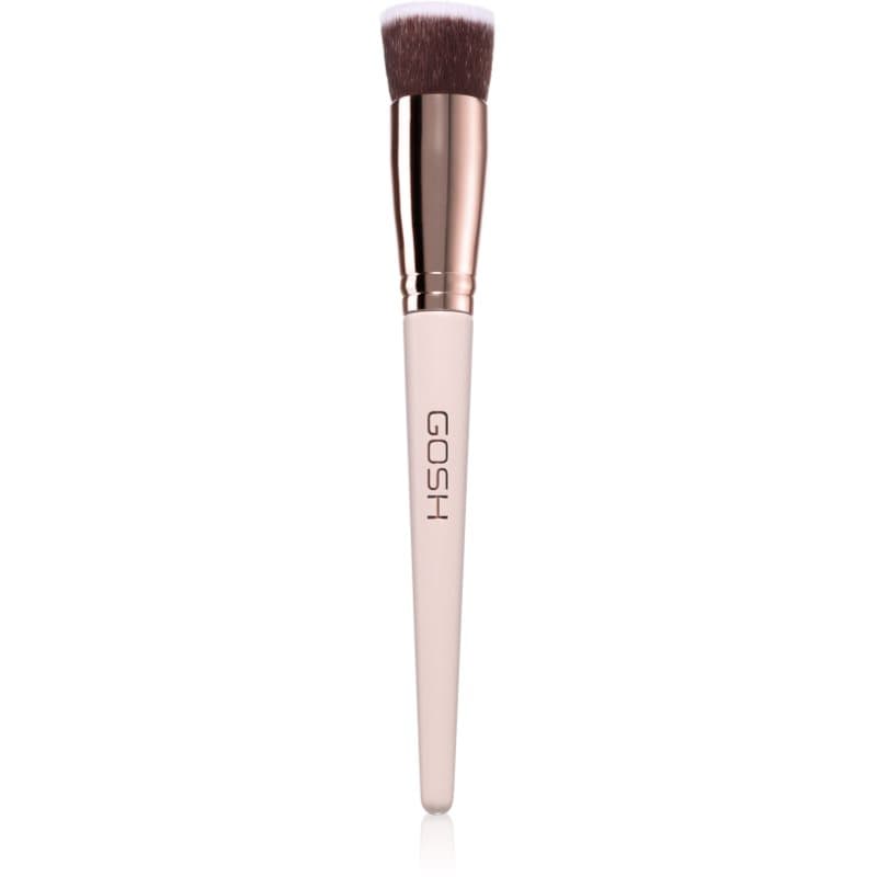 GOSH COPENHAGEN Mix & Fix middelgroot penseel voor vloeibare, crème- en poederproducten 1 st
