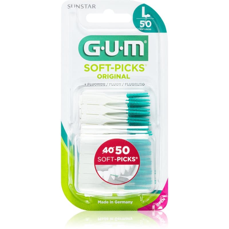 G.U.M Soft-Picks Original Dentale Tandenstokers Large 50 st