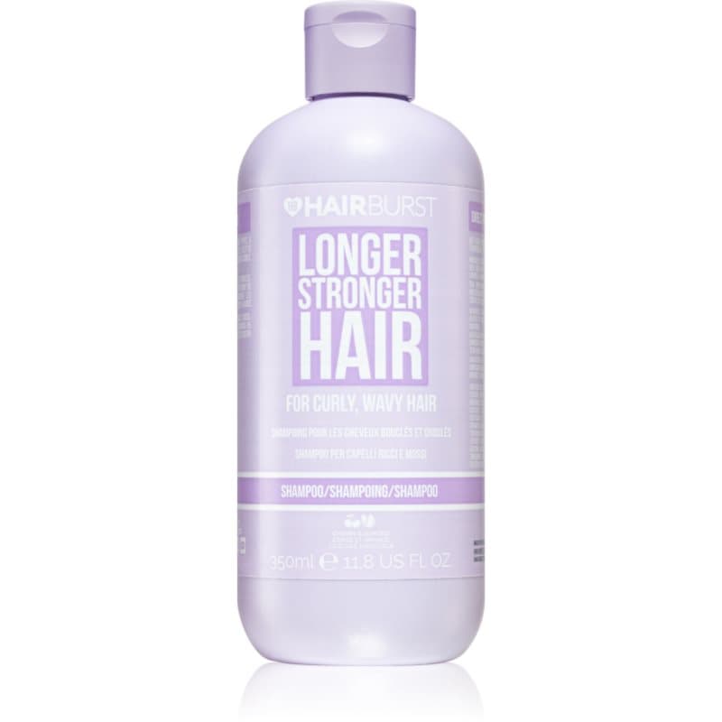 Hairburst Longer Stronger Hair Curly, Wavy Hair Hydraterende Shampoo Voor Golvend en Krullend Haar 350 ml