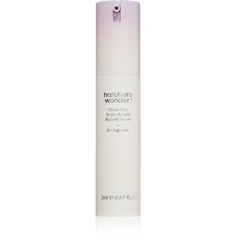 Haruharu Wonder Black Rice Night Knight antirimpel retinolserum voor Jeugdige Uitstraling 20 ml