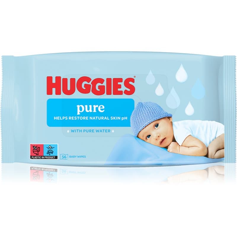 Huggies Pure Reinigingsdoekjes voor Kinderen vanaf Geboorte 56 st