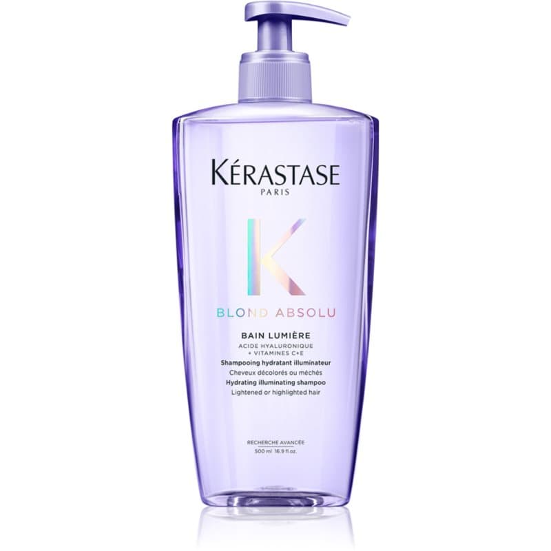 Kérastase Blond Absolu Bain Lumière shampookuur voor ontkleurd haar of haar met highlights 500 ml