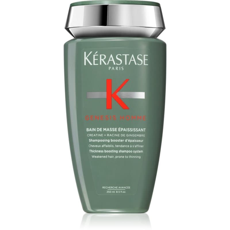 Kérastase Genesis Homme Bain de Masse Epaississant Versterkende Shampoo tegen Haaruitval bij Mannen 250 ml