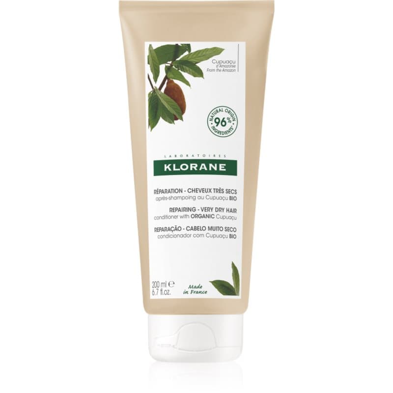 Klorane Cupuaçu Conditioner voor Zeer Droog en Beschadigd Haar 200 ml