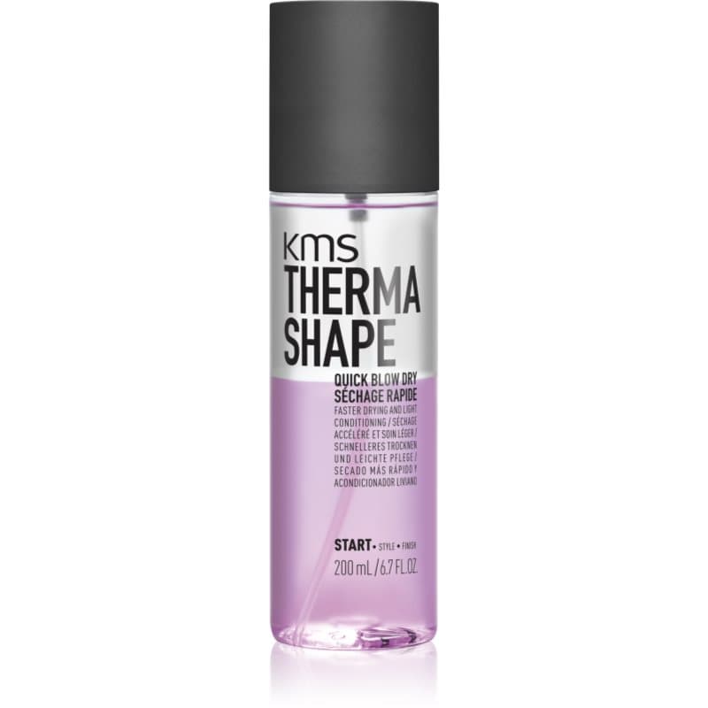 KMS Thermashape Quick Blow Dry Bechermende Styling Spray voor Snelle Fohn Styling 200 ml