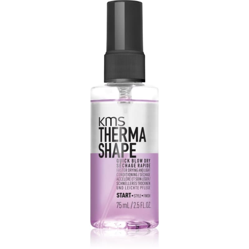 KMS Thermashape Quick Blow Dry Bechermende Styling Spray voor Snelle Fohn Styling 75 ml
