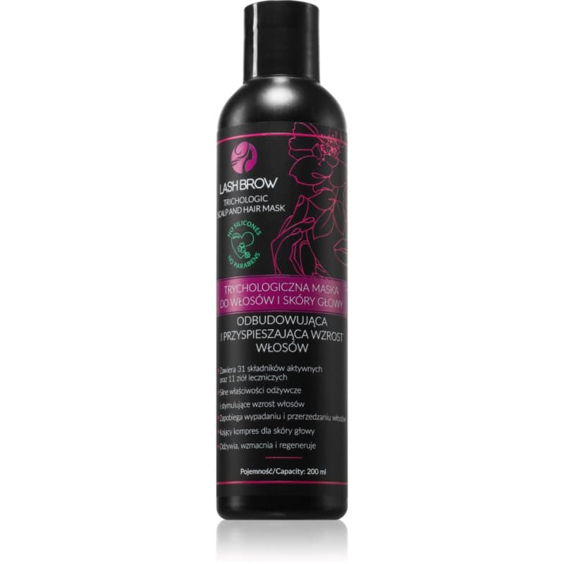 Lash Brow Trichologic Scalp and Hair Masker voor Haar en Hoofdhuid 150 ml