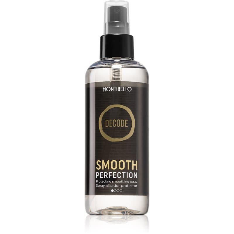 Montibello Decode Smooth Perfection Spray thermo-beschermende spray voor het voorbereiden van de haarstrijker en de krultang 200 ml